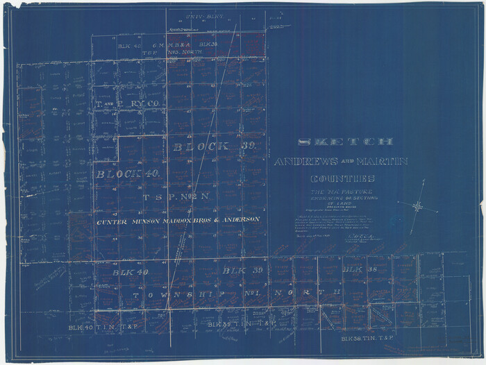 77162, Andrews County Rolled Sketch 11A, General Map Collection