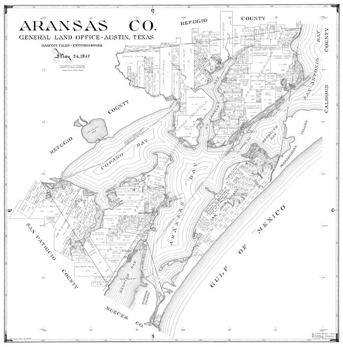 77201, Aransas Co., General Map Collection