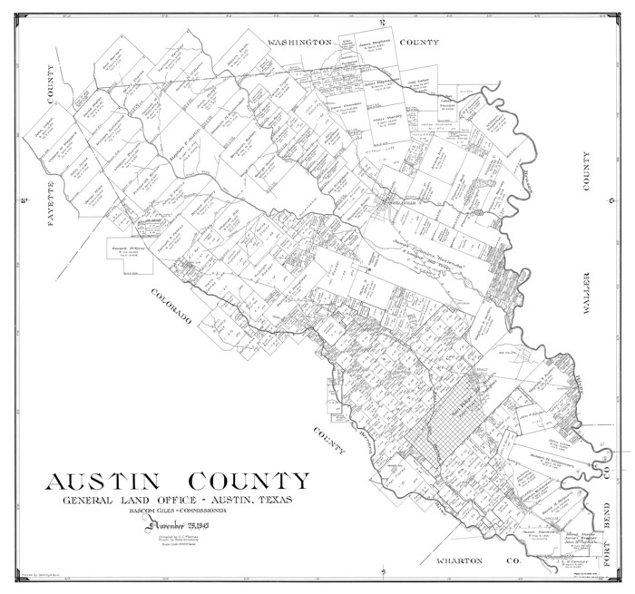 77205, Austin County, General Map Collection