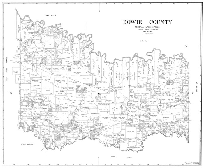 77216, Bowie County, General Map Collection