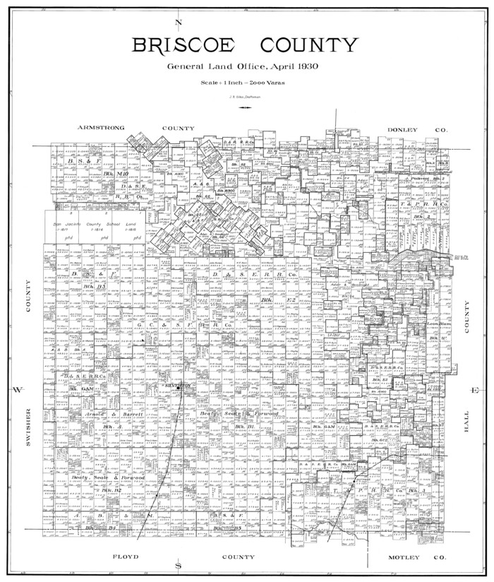 77222, Briscoe County, General Map Collection