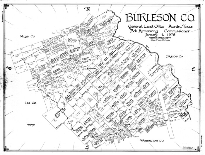 77225, Burleson Co., General Map Collection