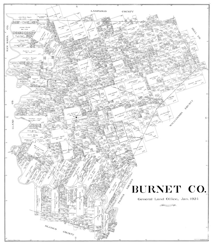 77226, Burnet Co., General Map Collection