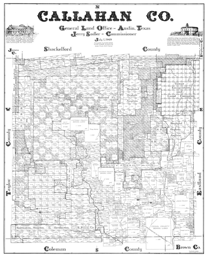 77229, Callahan Co., General Map Collection