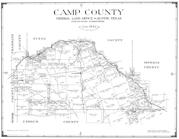 77231, Camp County, General Map Collection
