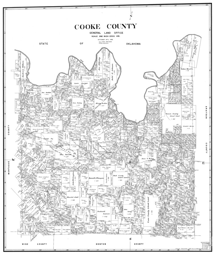 77248, Cooke County, General Map Collection