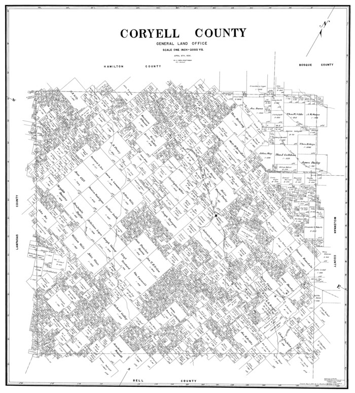 77249, Coryell County, General Map Collection