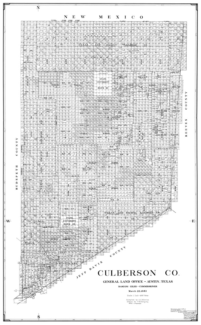 77256, Culberson Co., General Map Collection