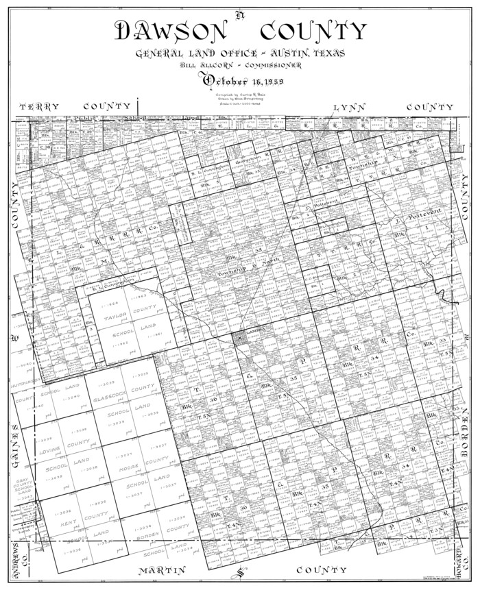 77259, Dawson County, General Map Collection