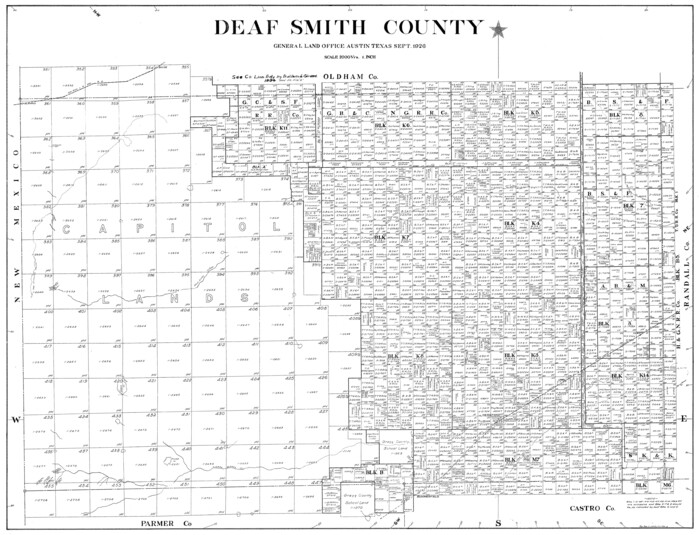 77260, Deaf Smith County, General Map Collection