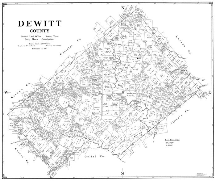77263, DeWitt County, General Map Collection