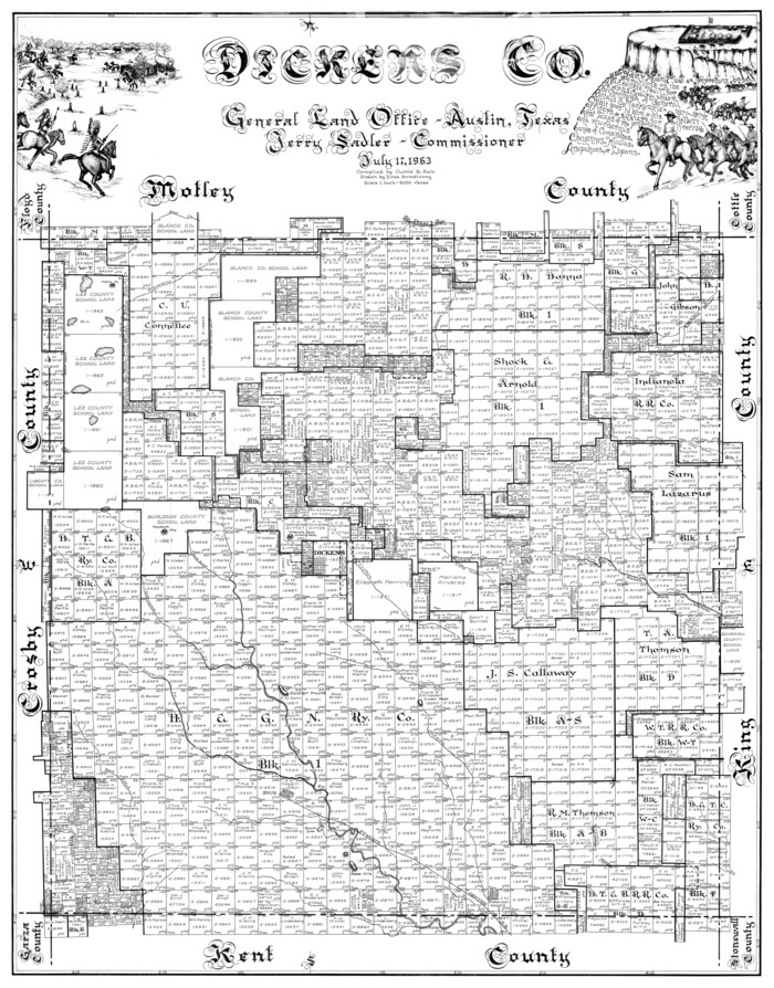 77264, Dickens Co., General Map Collection
