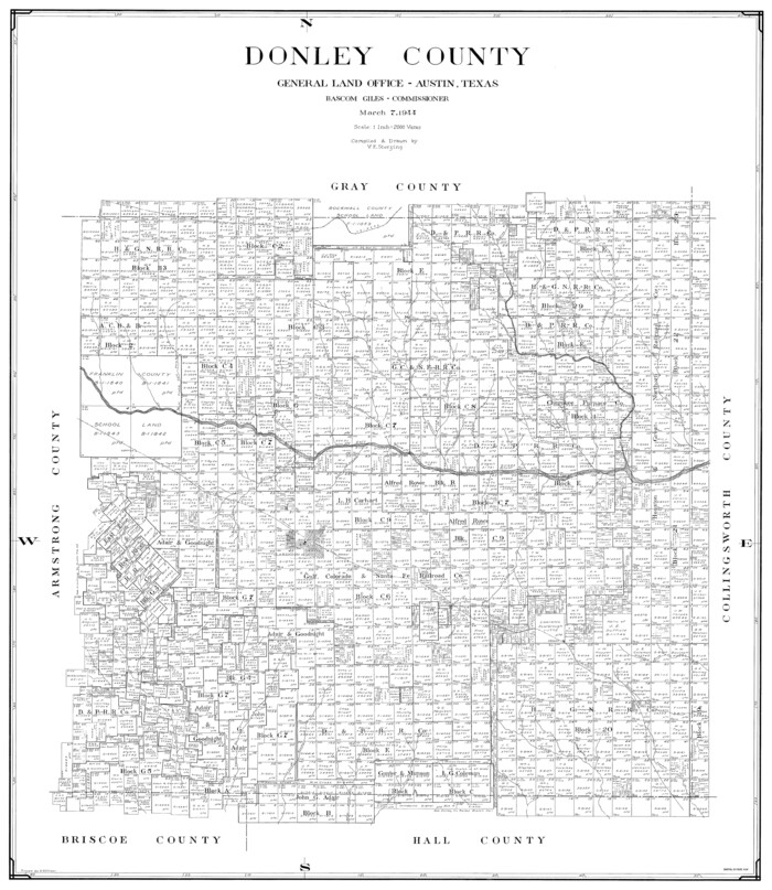 77266, Donley County, General Map Collection