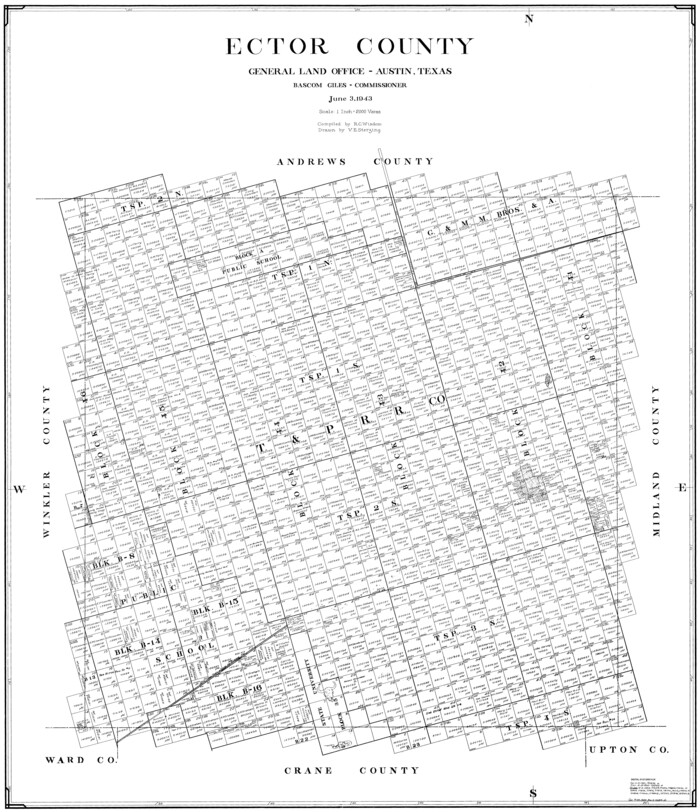 77269, Ector County, General Map Collection