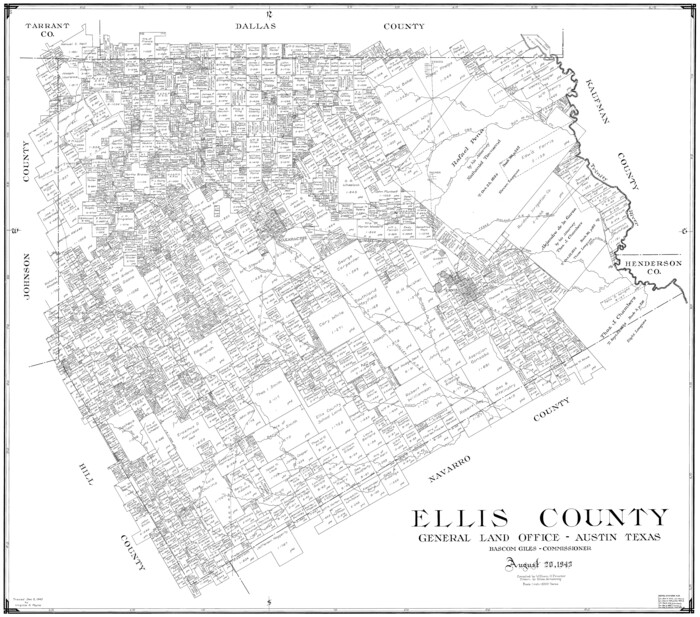 77272, Ellis County, General Map Collection