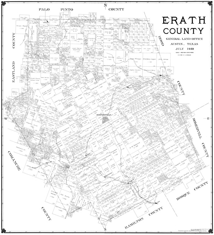 77275, Erath County, General Map Collection