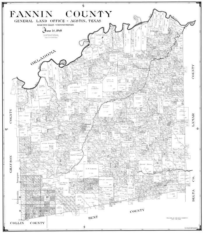 77277, Fannin County, General Map Collection