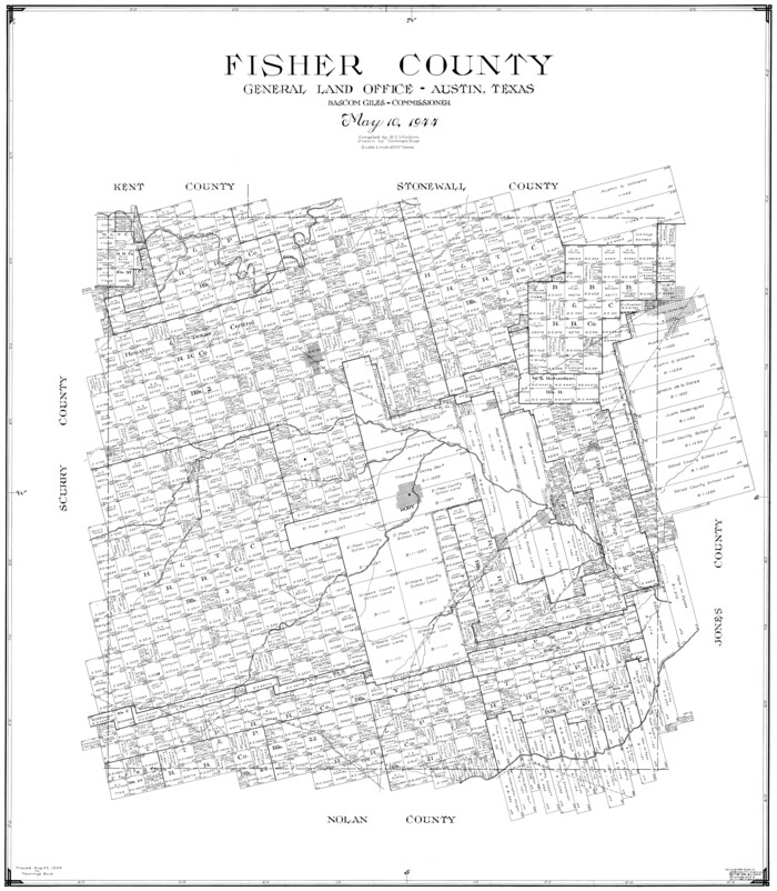 77279, Fisher County, General Map Collection