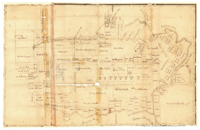 7728, San Patricio County Rolled Sketch 42, General Map Collection
