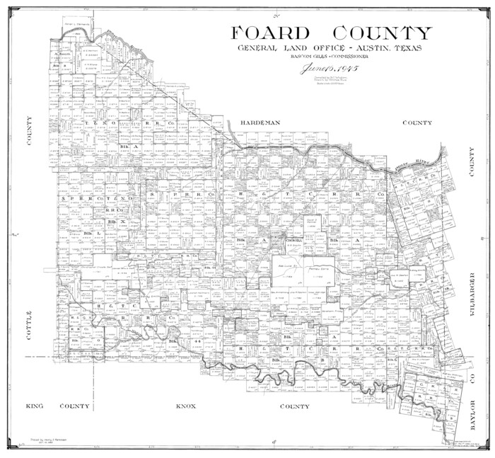 77281, Foard County, General Map Collection