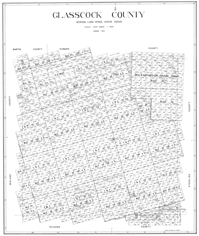 77290, Glasscock County, General Map Collection