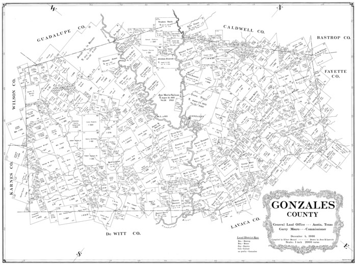 77292, Gonzales County, General Map Collection