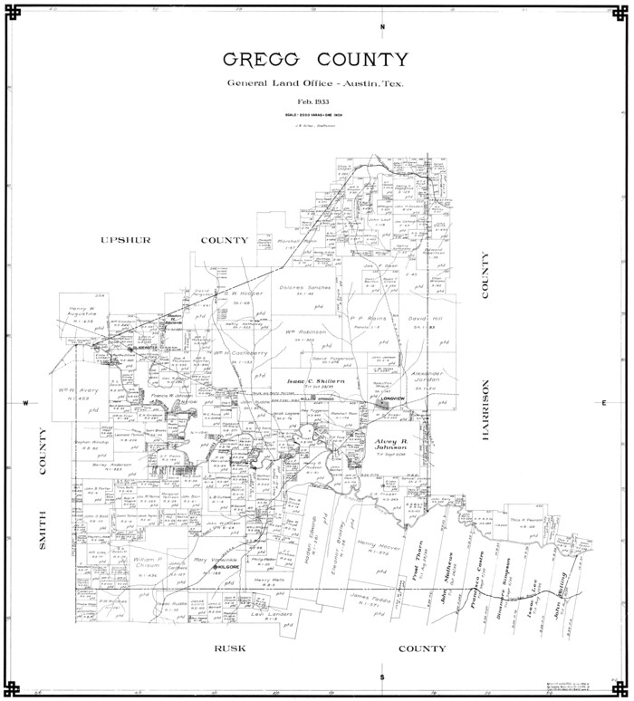 77295, Gregg County, General Map Collection