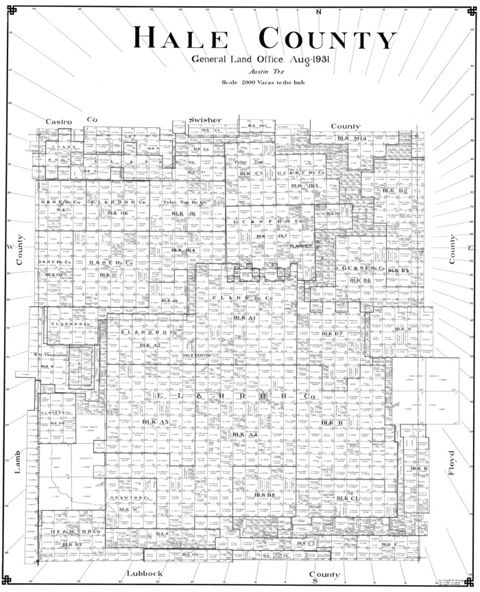 77298, Hale County, General Map Collection