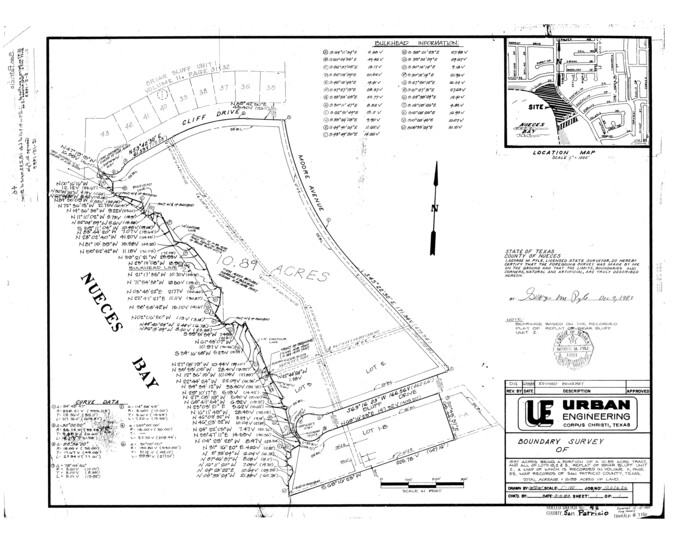 7730, San Patricio County Rolled Sketch 46, General Map Collection