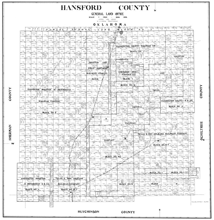 77301, Hansford County, General Map Collection