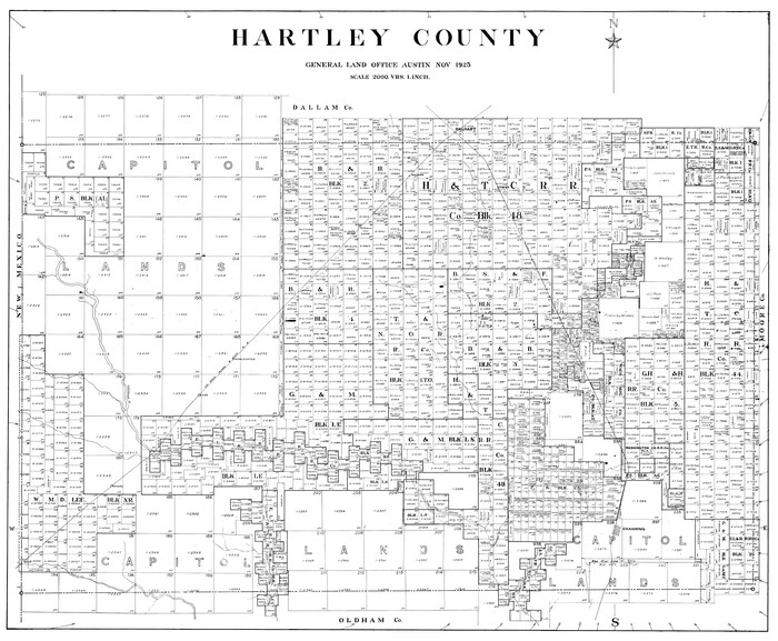 77306, Hartley County, General Map Collection