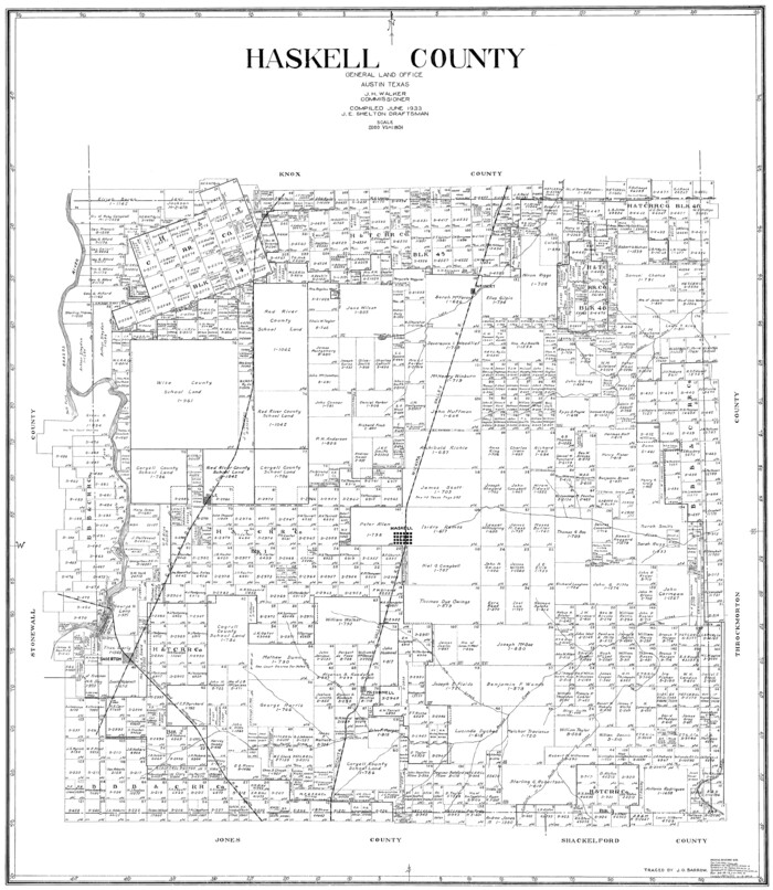 77307, Haskell County, General Map Collection