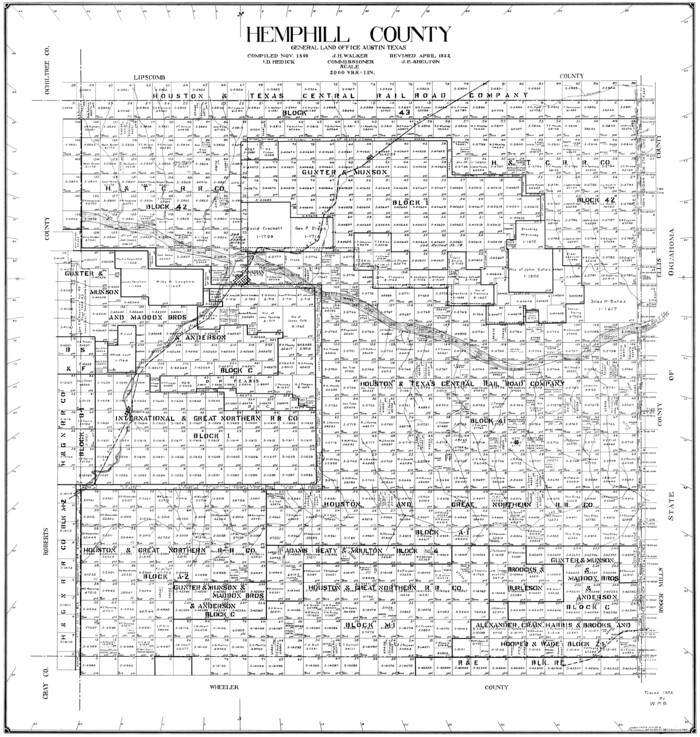 77309, Hemphill County, General Map Collection