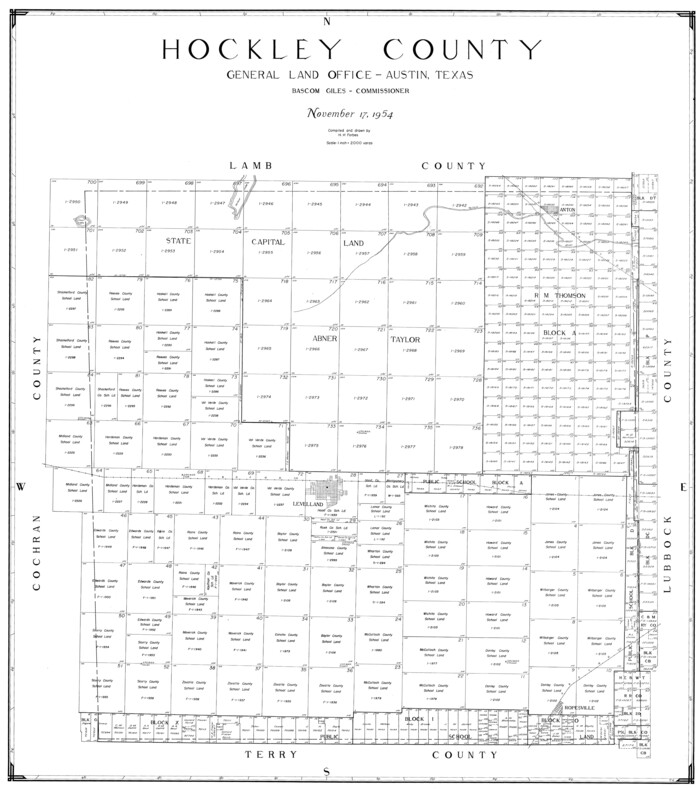 77313, Hockley County, General Map Collection