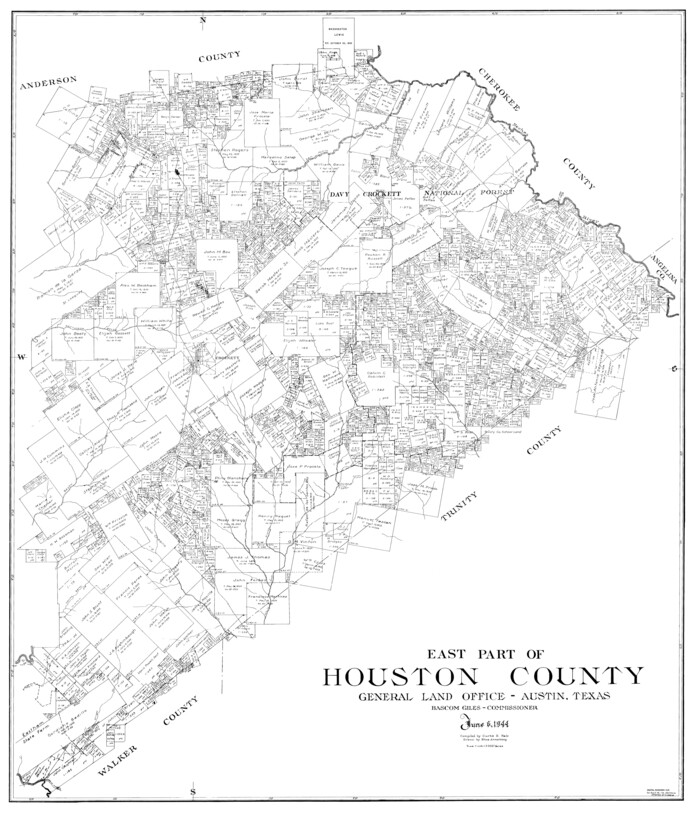 77316, East Part of Houston County, General Map Collection