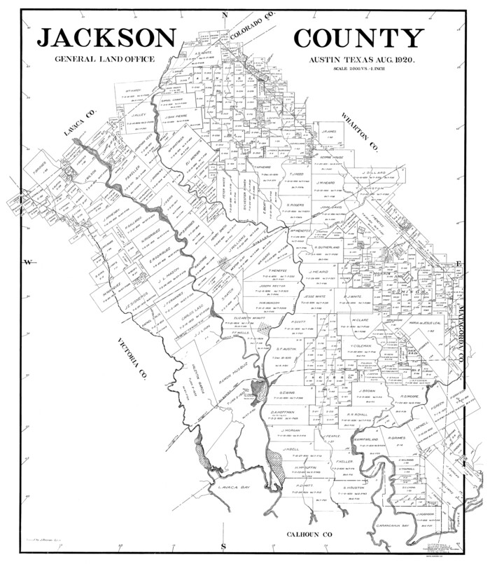 Jackson County 77324, Jackson County, General Map Collection 77324, Jackson County, General