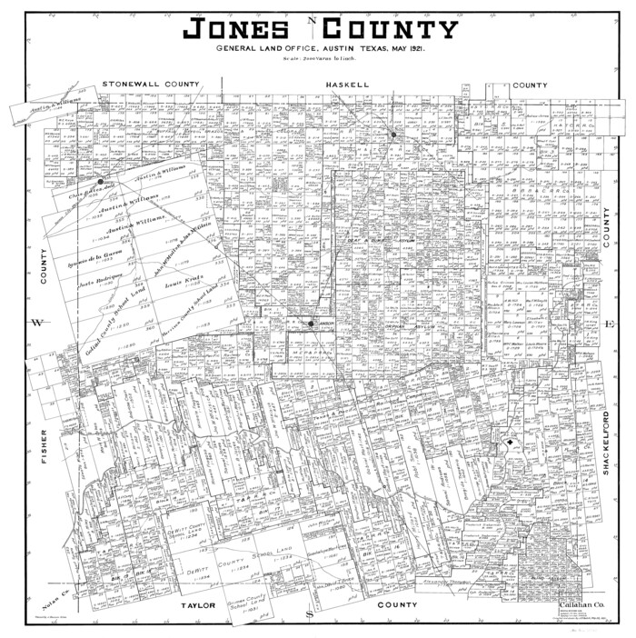 77333, Jones County, General Map Collection