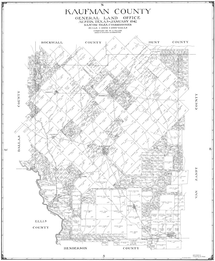 77335, Kaufman County, General Map Collection