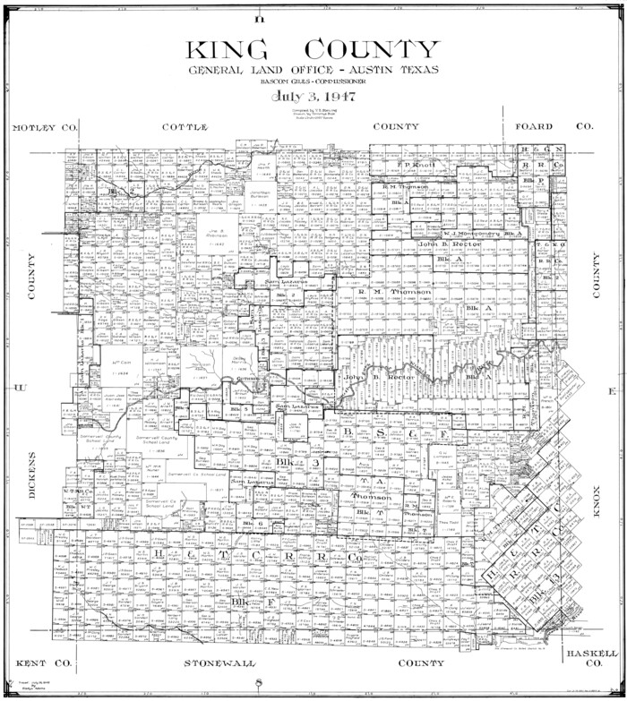King County 77341, King County, General Map Collection 77341, King