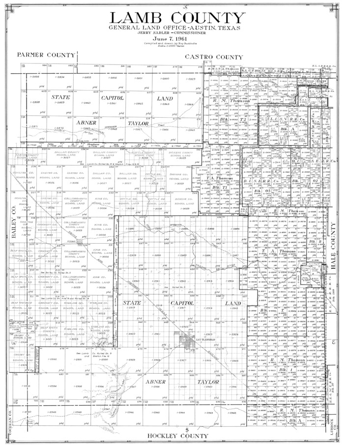 77346, Lamb County, General Map Collection
