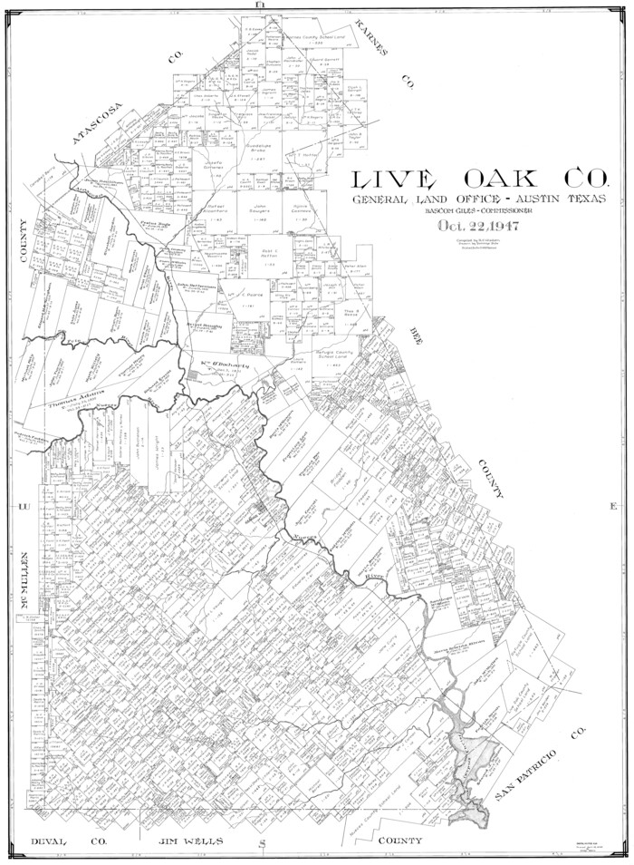 77356, Live Oak Co., General Map Collection