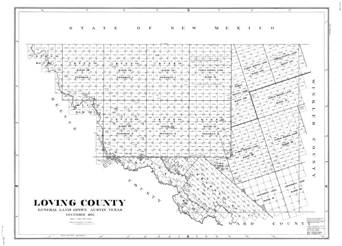 77358, Loving County, General Map Collection