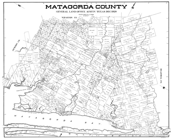 77368, Matagorda County, General Map Collection