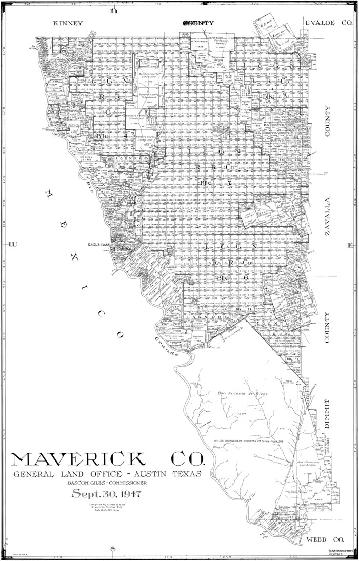 77369, Maverick Co., General Map Collection