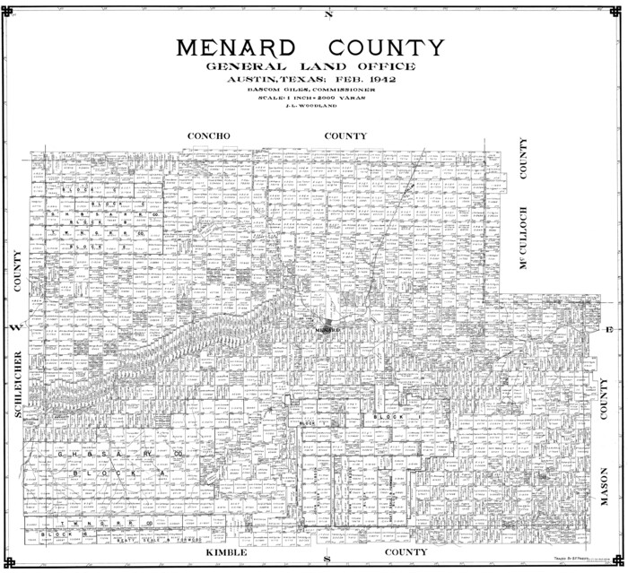 77371, Menard County, General Map Collection