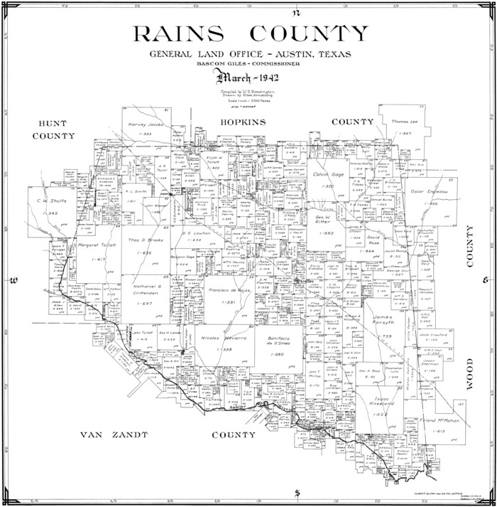 77401, Rains County, General Map Collection