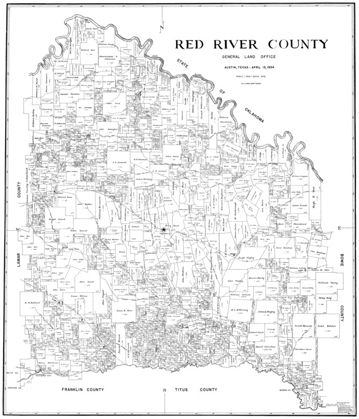 77405, Red River County, General Map Collection