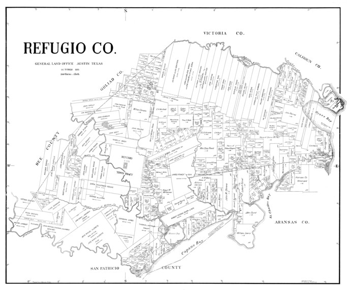 77407, Refugio Co., General Map Collection