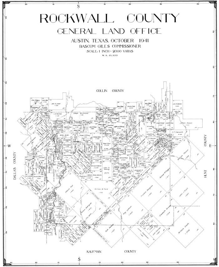 77410, Rockwall County, General Map Collection