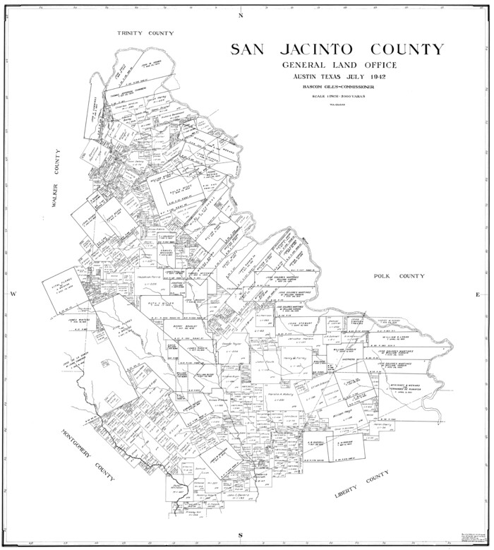 77415, San Jacinto County, General Map Collection
